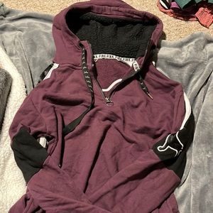 PINK quarter zip hoodie